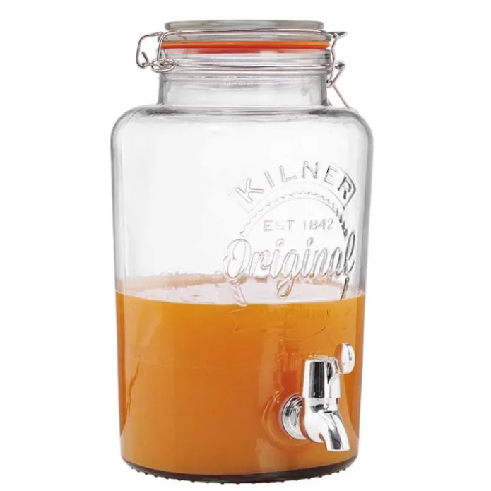 Dispensador de cristal con grifo 5 litros - Kilner
