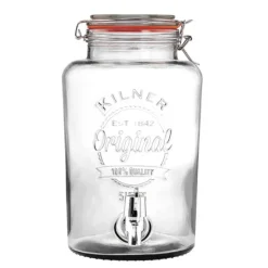 Dispensador de cristal con grifo 5 litros - Kilner