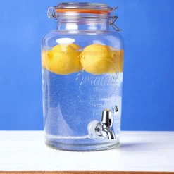 Dispensador de cristal con grifo 5 litros - Kilner