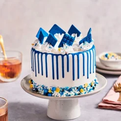 Drip de chocolate azul real 180 g - Funcakes