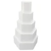 Dummie hexagonal 10 cm (altura: 10 cm)