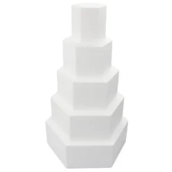 Dummie hexagonal 30 cm (altura: 10 cm)