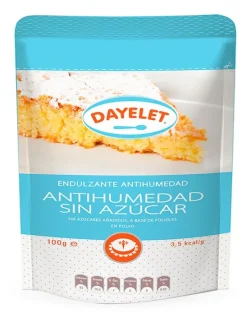 Endulzante sin azúcar Antihumedad 100 gr - Sin gluten - Dayelet