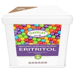 Endulzante sin azúcar Eritritol 1 kg - Sin gluten - Dayelet