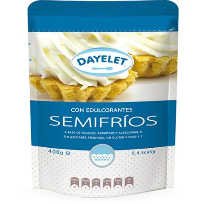 Endulzante sin azúcar para semifríos 400 gr - Sin gluten - Dayelet