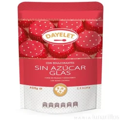 Endulzante sin azúcar tipo Azúcar Glass 400 gr - Sin gluten - Dayelet