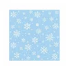 Envoltorios de papel copos de nieve 25 x 25 cm (50) - Simply Making