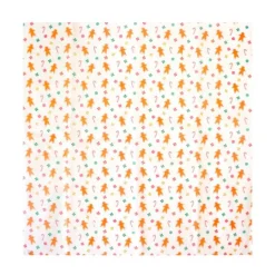 Envoltorios de papel encerado muñecos de jengibre Navidad (12)