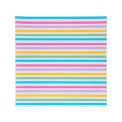 Envoltorios de papel rayas de colores 25 x 25 cm (50) - Simply Making