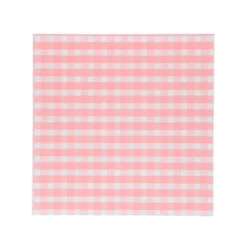 Envoltorios de papel rosa vichy 25 x 25 cm (50) - Simply Making