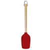 Espátula cuchara roja mango madera 30 cm - Silicona - KitchenAid