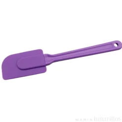 Espátula de silicona y plástico púrpura 25 cm - Ibili