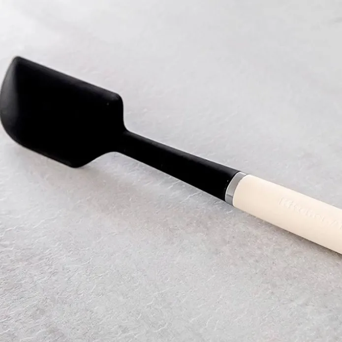 Espátula lengua crema 30 cm - Silicona - KitchenAid