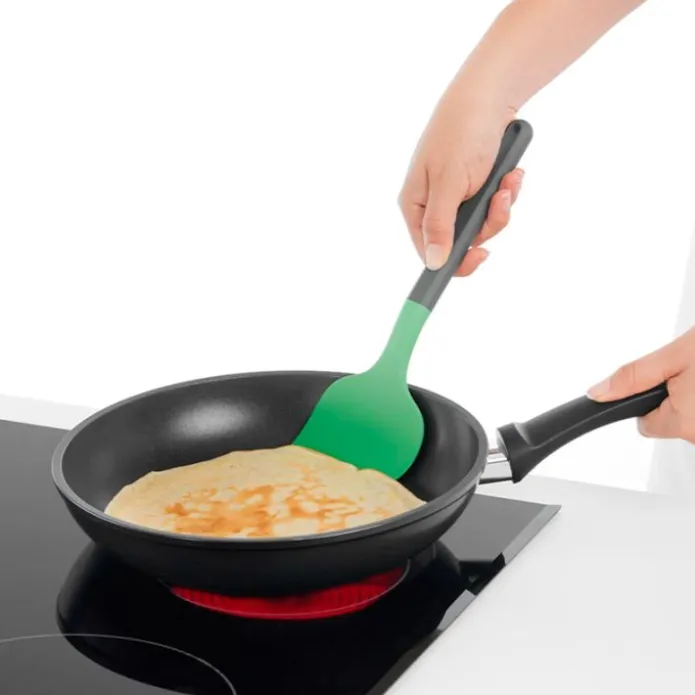 Espátula lisa flexible para tortillas y crepes 30 cm - Silicona - Lékué