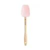 Espátula mini con forma de cuchara y mango de madera 17 cm Shell Pink - Silicona - Le Creuset