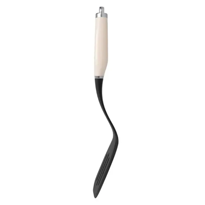Espátula plana ranurada crema 36 cm - Nylon - KitchenAid