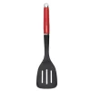 Espátula plana ranurada roja 36 cm - Nylon - KitchenAid