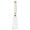 Espátula ranurada flexible larga crema 33 cm - Acero inoxidable - KitchenAid