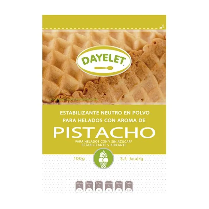 Estabilizante neutro helados de pistacho 100 gr - Sin gluten - Dayelet