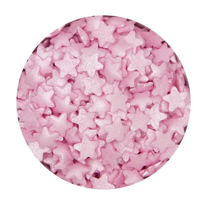 Estrellas de azúcar rosa 40 g - Städter
