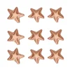 Estrellas grandes bronce de azúcar (24) - Funcakes