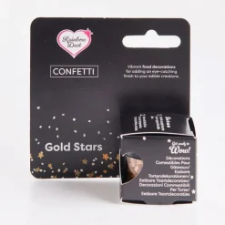Estrellitas doradas comestibles 2,8 g - Rainbow Dust