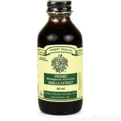 Extracto orgánico de vainilla Bourbon de Madagascar 60 ml - Sin gluten - Nielsen Massey