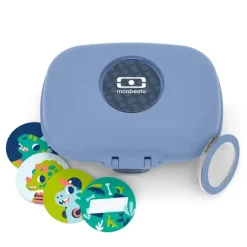 Fiambrera compacta azul infinity 600 ml - Polipropileno (sin BPA) - Monbento