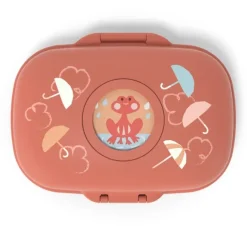 Fiambrera compacta naranja Paraguas 600 ml - Polipropileno (sin BPA) - Monbento