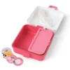 Fiambrera doble compacta rosa pájaros 850 ml - Polipropileno (sin BPA) - Monbento
