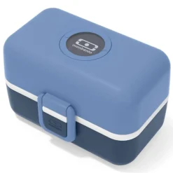 Fiambrera triple compacta azul infinity 800 ml - Polipropileno (sin BPA) - Monbento