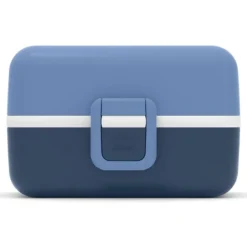 Fiambrera triple compacta azul infinity 800 ml - Polipropileno (sin BPA) - Monbento