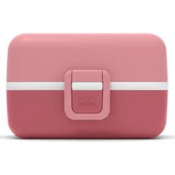 Fiambrera triple compacta rosa blush 800 ml - Polipropileno (sin BPA) - Monbento