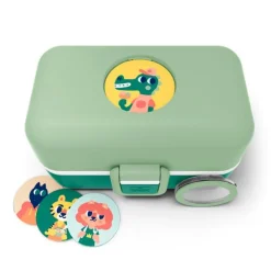 Fiambrera triple compacta verde bosque 800 ml - Polipropileno (sin BPA) - Monbento