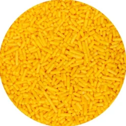 Fideos de azúcar amarillos Jimmies 150 g - Wilton