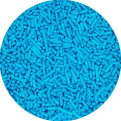 Fideos de azúcar azules Jimmies 150 g - Wilton