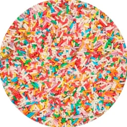 Fideos de azúcar multicolor 80 g - Funcakes
