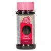 Fideos de azúcar negros 80 g - Funcakes