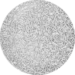 Fideos de azúcar plata metalizados 80 g - Funcakes