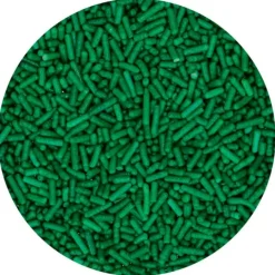 Fideos de azúcar verdes Jimmies 150 g - Wilton