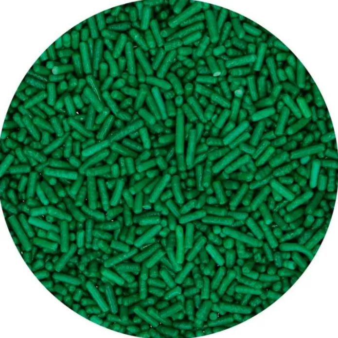 Fideos de azúcar verdes Jimmies 150 g - Wilton
