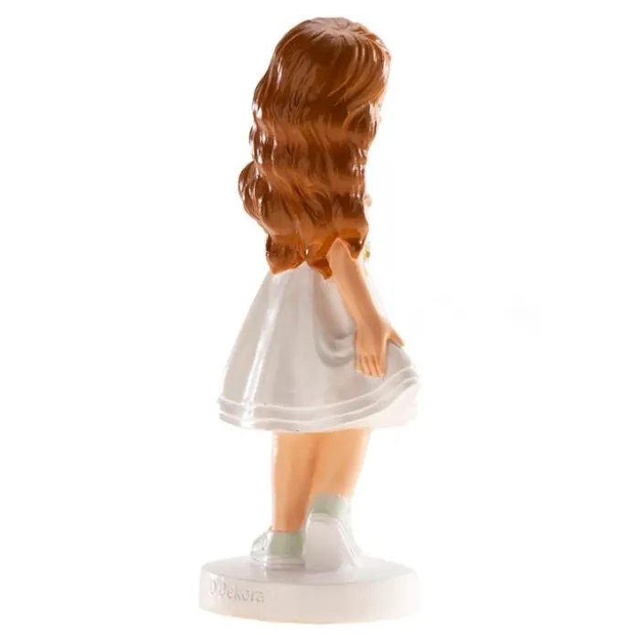 Figura niña de comunión Ana con zapatillas 15,6 cm - Dekora