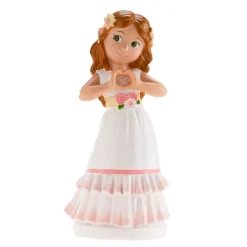 Figura niña de comunión Betty 15,5 cm - Dekora
