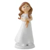 Figura niña de Comunión con paloma 16,5 cm - Mopec