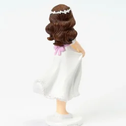 Figura niña de Comunión sujetando la falda 16 cm - Mopec