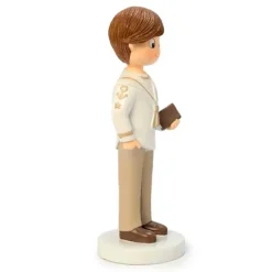 Figura niño de Comunión marinero beis 16,5 cm - Mopec