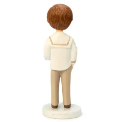 Figura niño de Comunión marinero beis 16,5 cm - Mopec