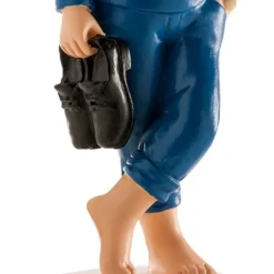 Figura niño de comunión moreno descalzo 13 cm - Dekora