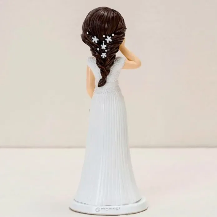 Figura novia de boda mano mejilla 21 cm - Mopec