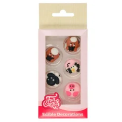 Figuras de azúcar animales granja (12) - Sin gluten - Funcakes